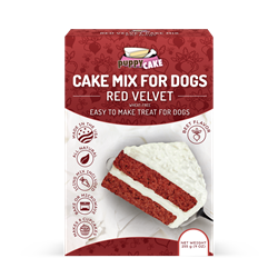 Puppy Cake Mix - Red Velvet (wheat-free) Puppy Cake, cake mix for dogs with frosting. Give your dog a birthday cake. Free shipping on orders over $25. Wheat-free peanut butter, red velvet, pumpkin, carob flavor and banana flavor. birthday cakes for dogs, birthday cake for dogs, dog birthday, dog birthday cakes, dogs birthday cake,  dog birthday cake recipe, dog recipes, dog treat recipes, pet food, cake for dogs, dog cakes, dog cakes for dogs, dog cake mix, doggie birthday cake, homemade dog treats, homemade dog biscuits, dog biscuits, pet treats, dog cupcakes, ice cream for dogs, gourmet dog treats, organic dog treats, puppy treats, treats for dogs, healthy treats for dogs, healthy dog treats, best dog treats, wheat free dog treats, dog bakery, doggy treats, doggie treats, 3 dog 